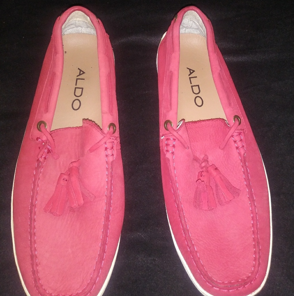 Aldos Red Loafers